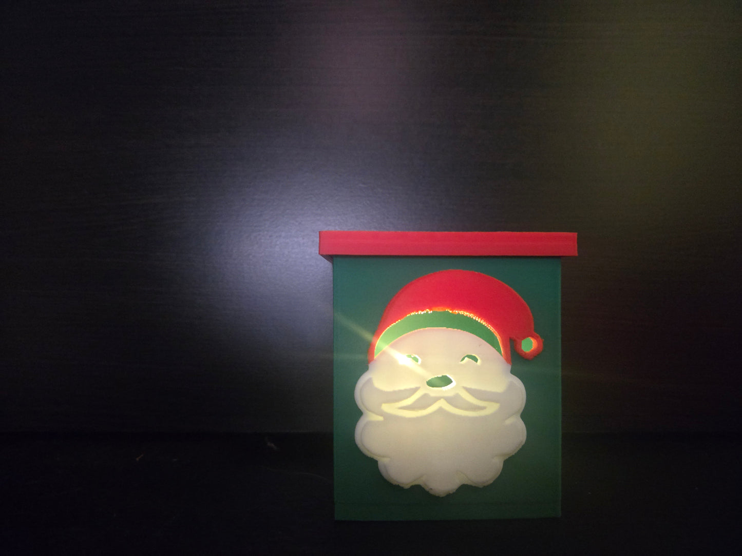 Santa glow box