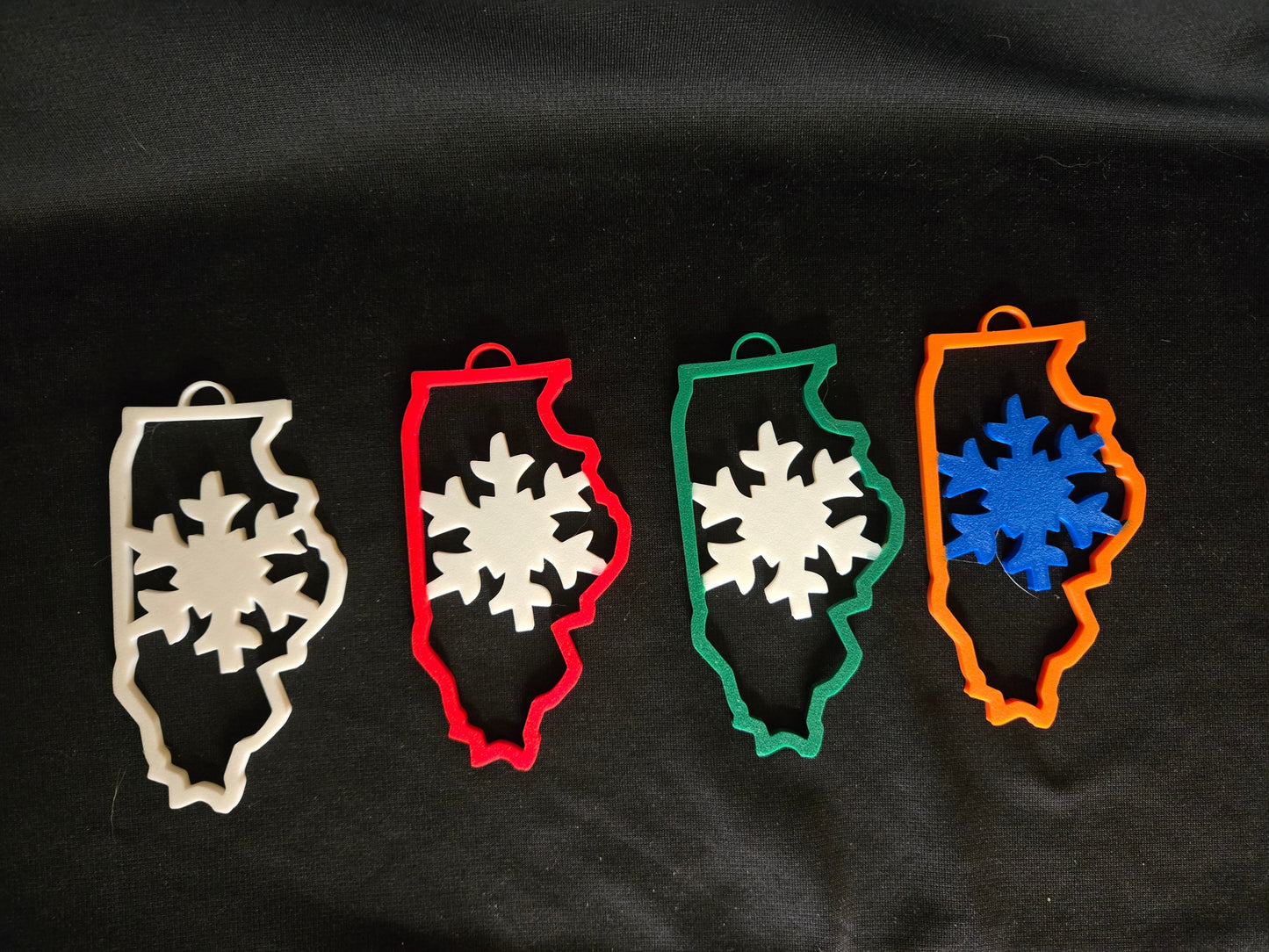 Illinois ornament